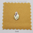 Limited Edition - Zodiac Crystal Peardrop Sew on Stone - Luminous Green