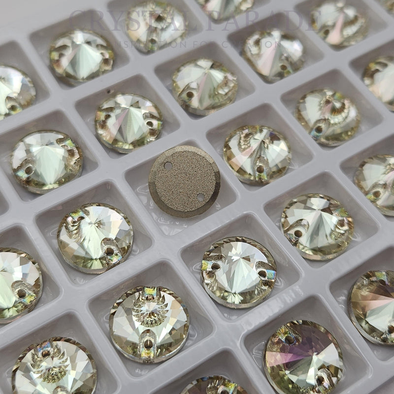 Limited Edition - Zodiac Rivoli Sew on Stone - Luminous Green