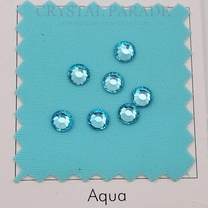 Luna Non Hotfix Rhinestones - SS6 Aquamarine (Wholesale)