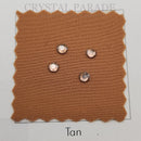 Luna Non Hotfix Rhinestones - Champagne Satin