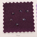 Luna Non Hotfix Rhinestones - Dark Amethyst Satin