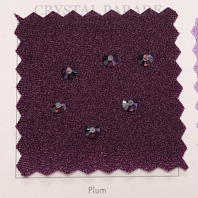 Luna Non Hotfix Rhinestones - Dark Amethyst Satin