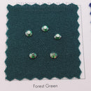 Luna Non Hotfix Rhinestones - Emerald Satin