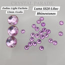 Luna Non Hotfix Rhinestones - Lilac