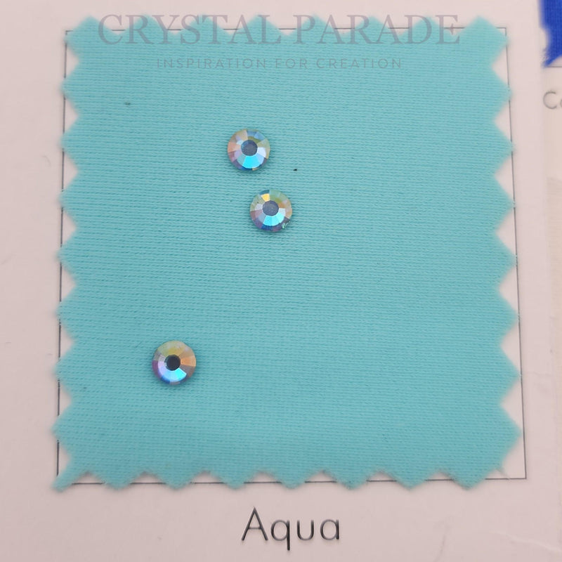 Luna Non Hotfix Rhinestones - Magic Aquamarine