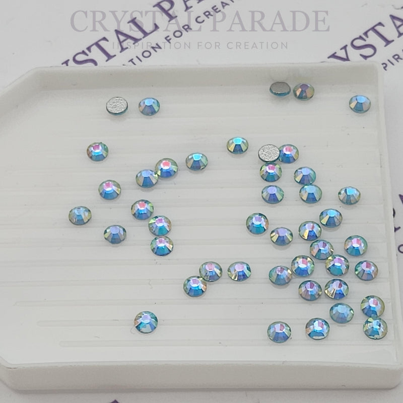 Luna Non Hotfix Rhinestones - Magic Aquamarine