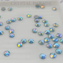 Luna Non Hotfix Rhinestones - Magic Aquamarine