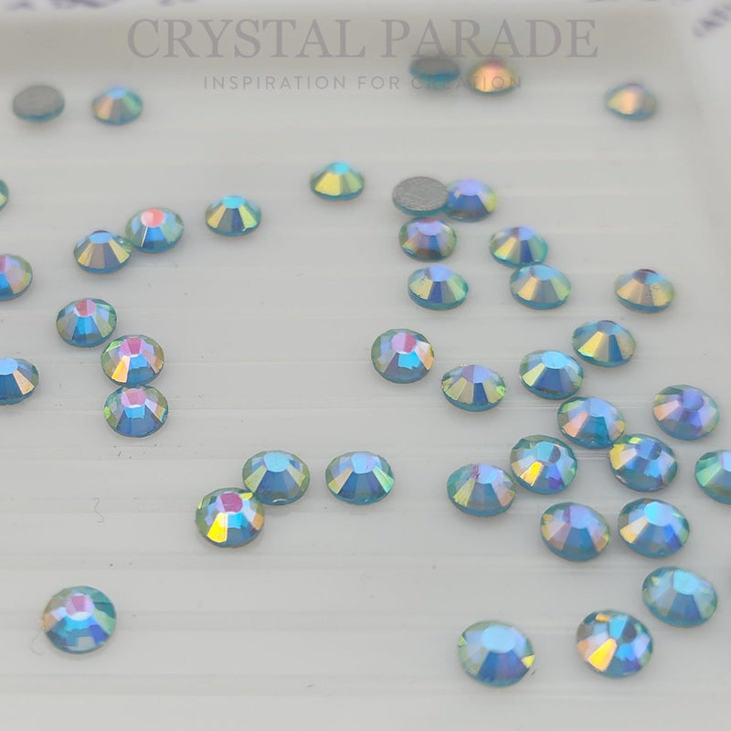 Luna Non Hotfix Rhinestones - Magic Aquamarine