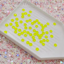 Luna Non Hotfix Rhinestones - Neon Citrine