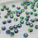 Luna Non Hotfix Rhinestones - Peacock Green