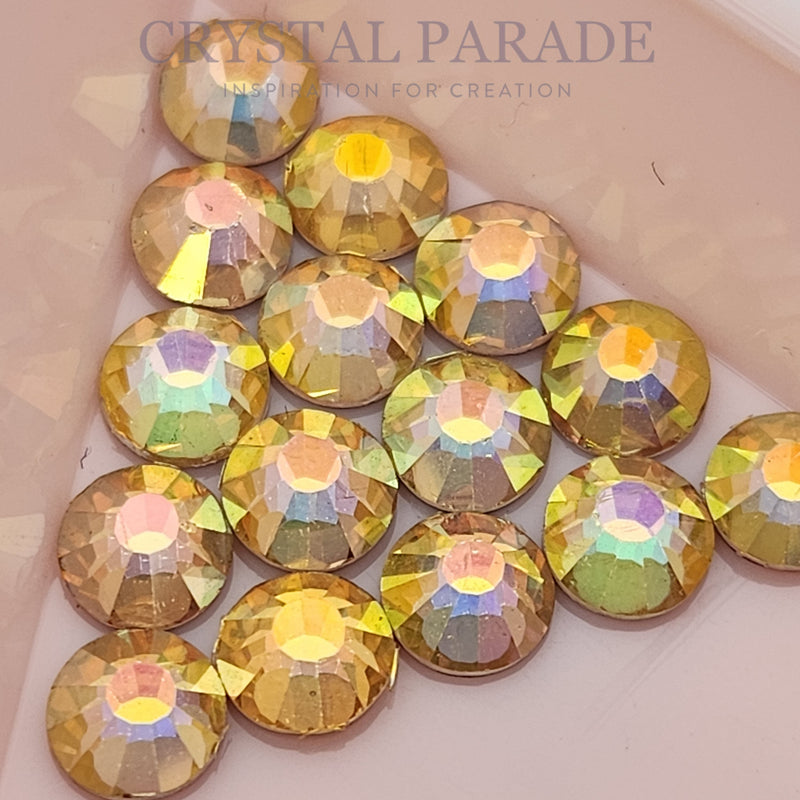 Zodiac Crystals Mixed Sizes Pack of 200 - Sunshine