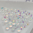 Luna Non Hotfix Rhinestones - Transparent AB (Unfoiled)