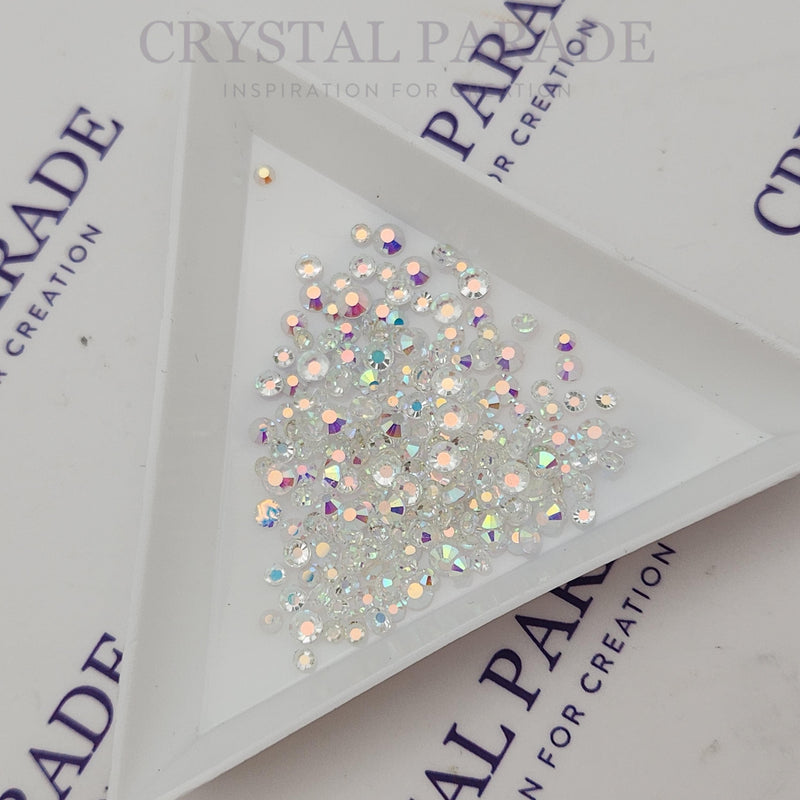 Luna Non Hotfix Rhinestones - Transparent AB (Unfoiled)