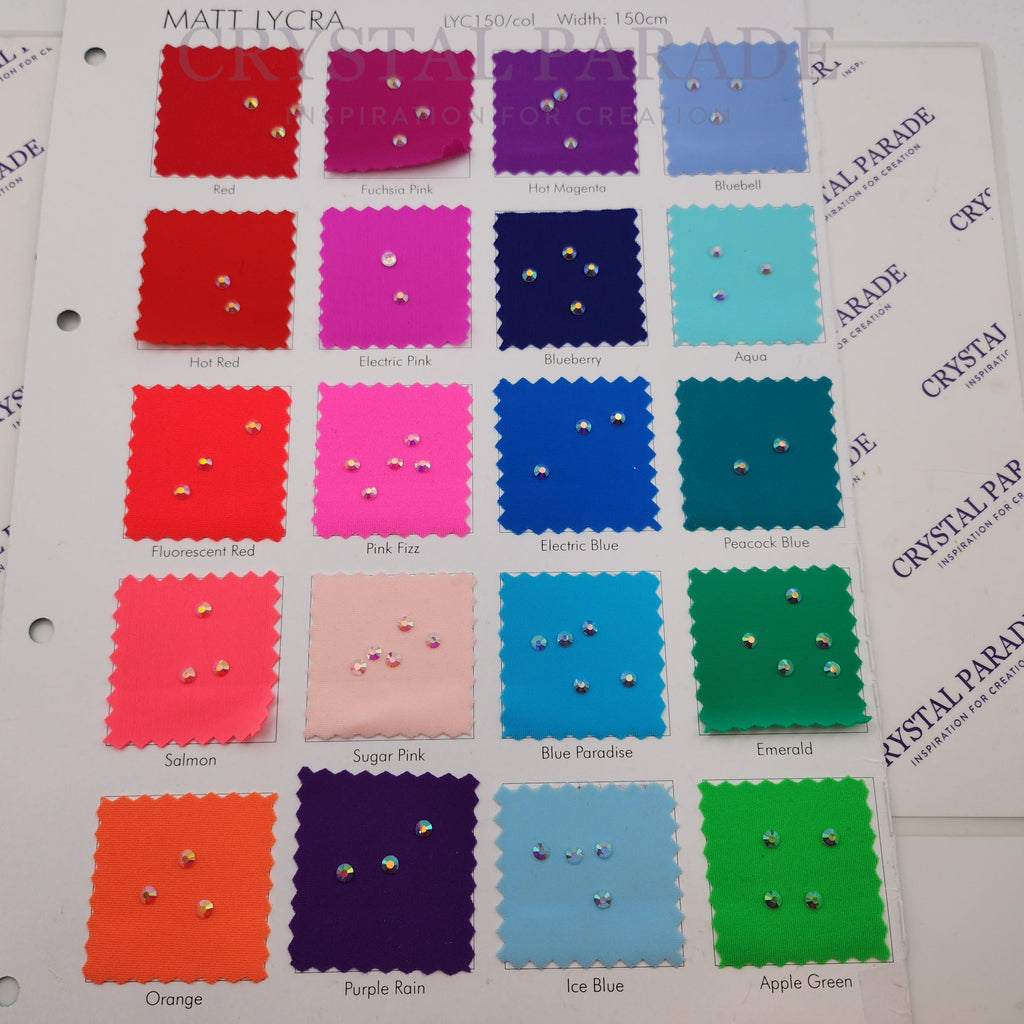 Fabulous sparkle with Luna Non Hotfix Rhinestones - Transparent