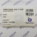 Preciosa Round Cabochons - Marble Pink (03989)