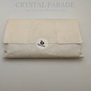 Preciosa Oval Cabochon - Marble White (02407)