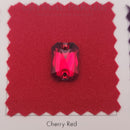 Zodiac Sew on Stone Emerald Cut - Medium Siam