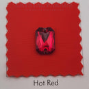 Zodiac Sew on Stone Emerald Cut - Medium Siam