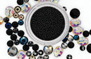 Preciosa Midnight Sky Statement Mix + Caviar Beads and FREE Zodiac Skulls