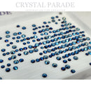 Zodiac Crystals Mixed Sizes Pack of 200 - Mine Blue