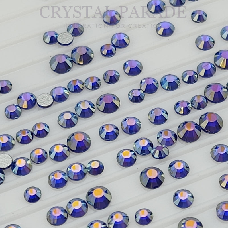 Zodiac Crystals Mixed Sizes Pack of 200 - Magic Blue