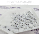 Zodiac Crystals Mixed Sizes Pack of 200 - Mine Silver