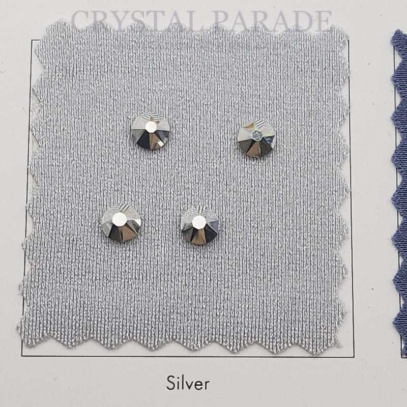 Zodiac Non Hotfix Crystals - Mine Silver