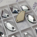 Zodiac Crystal Galactic Sew on Stone - Mine Silver