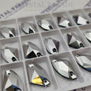 Zodiac Crystal Galactic Sew on Stone - Mine Silver