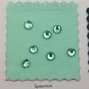 Luna Non Hotfix Crystals - Mint Green