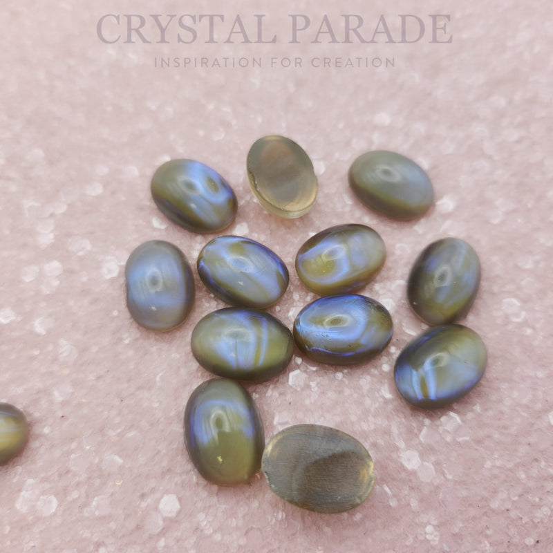 Preciosa Oval Cabochon - Moonshine Grey Opal (01674)