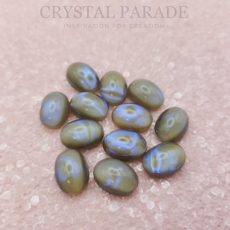 Preciosa Oval Cabochon - Moonshine Grey Opal (01674)