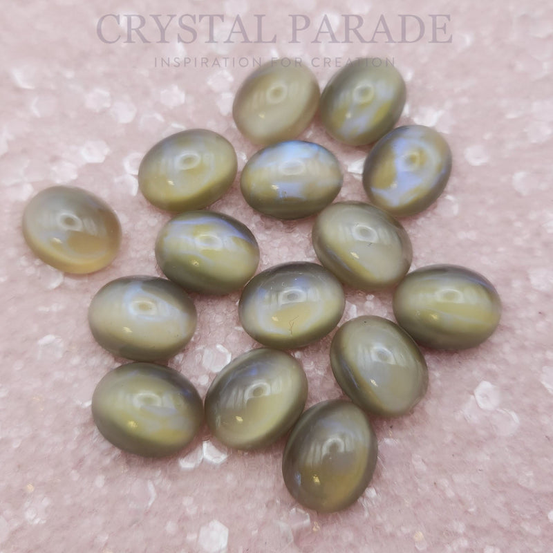 Preciosa Oval Cabochon - Moonshine Grey Opal (01674)