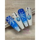 Preciosa Crystal Mix Pack of 100 - Snow Fairy + FREE Snowflakes