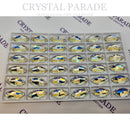 Zodiac Crystal Navette Sew on Stone - Moonlight