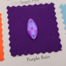 Zodiac Crystal Navette Sew on Stone - Neon Violet Shimmer