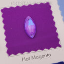Zodiac Crystal Navette Sew on Stone - Neon Violet Shimmer