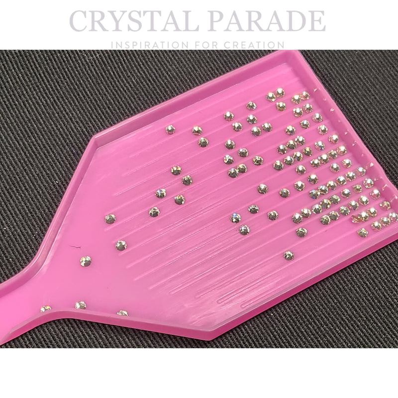 Pink Flipper Sorting Trays with FREE pack of crystals