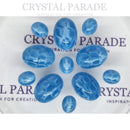 Preciosa Oval Cabochon - Ocean Blue (04094)