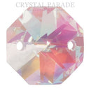 Octagon Chandelier Crystals (Three Holes) - AB