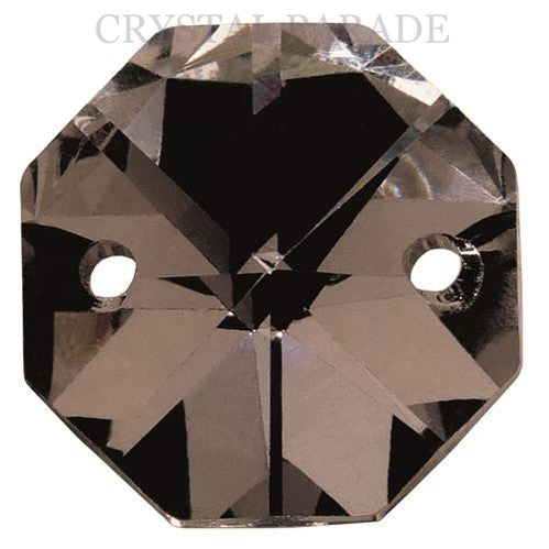 Octagon Chandelier Crystals (Four Holes) - Chrome