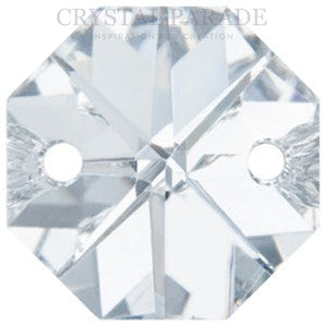 Octagon Chandelier Crystals (Four Holes) - Labrador