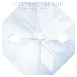 Octagon Chandelier Crystals (Three Holes) - Lagoon