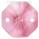 Octagon Chandelier Crystals (One Hole) - Light Amethyst