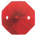 Octagon Chandelier Crystals (One Hole) - Light Siam