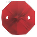 Octagon Chandelier Crystals (One Hole) - Siam