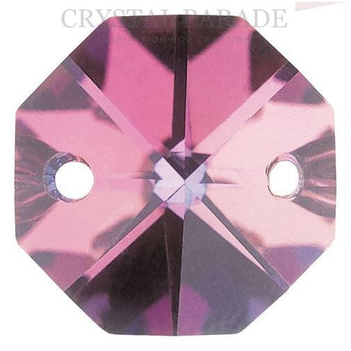 Octagon Chandelier Crystals (Four Holes) - Vitrail Light