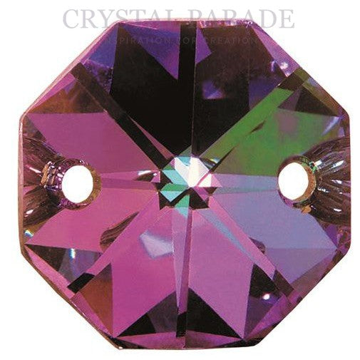 Octagon Chandelier Crystals (Four Holes) - Vitrail Medium