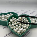 Preciosa Vintage Round Pearls - Optic White