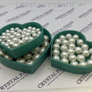 Preciosa Vintage Round Pearls - Optic White